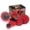 Drill Brush Power Scrubber By Useful Products 5 in W 7 in L Brush, Red R-S-E542O-QC-DB - alternate 1